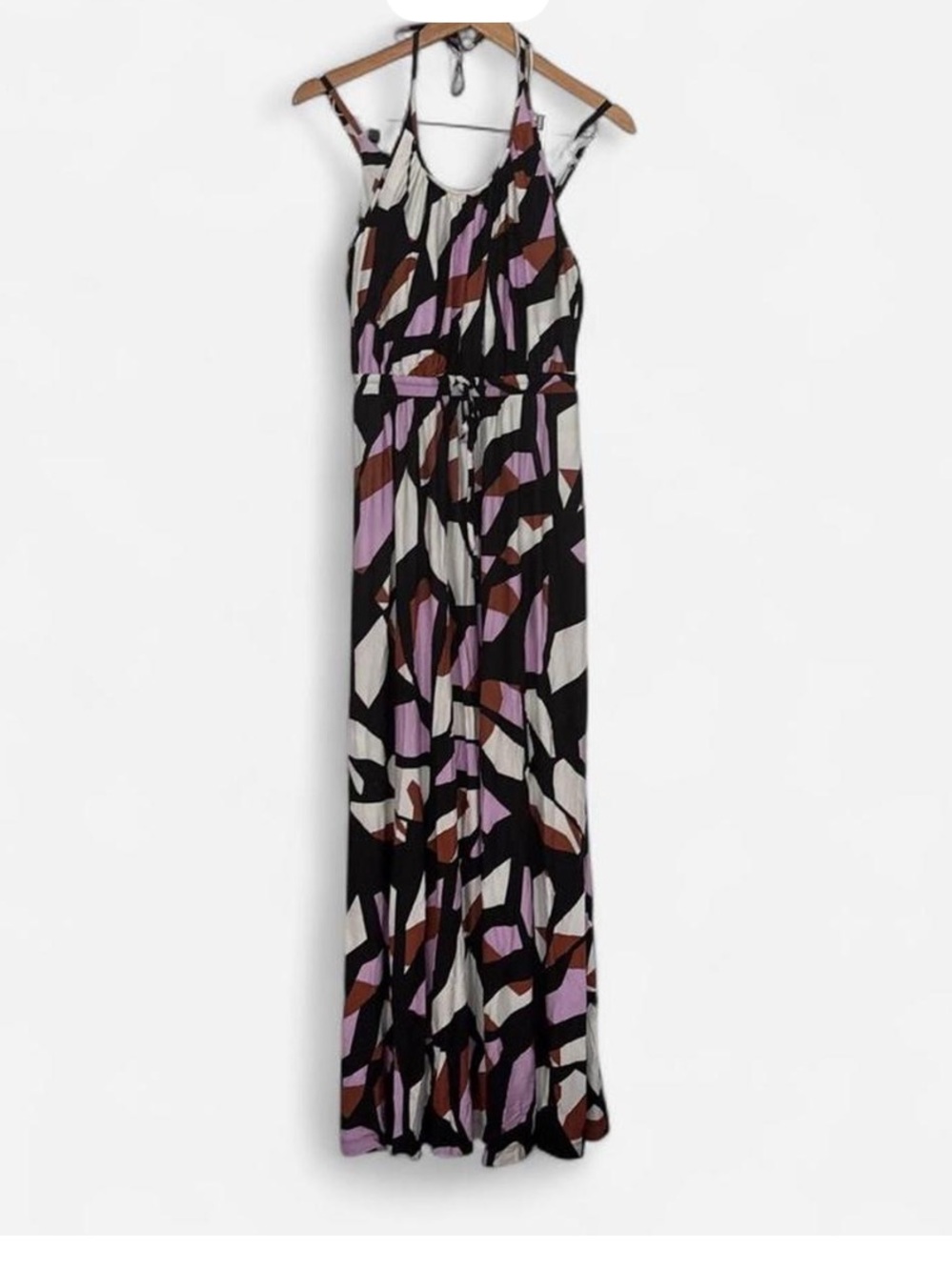 Soma Maxi Dress size S summer weekend resort wear vacation abstract print boho